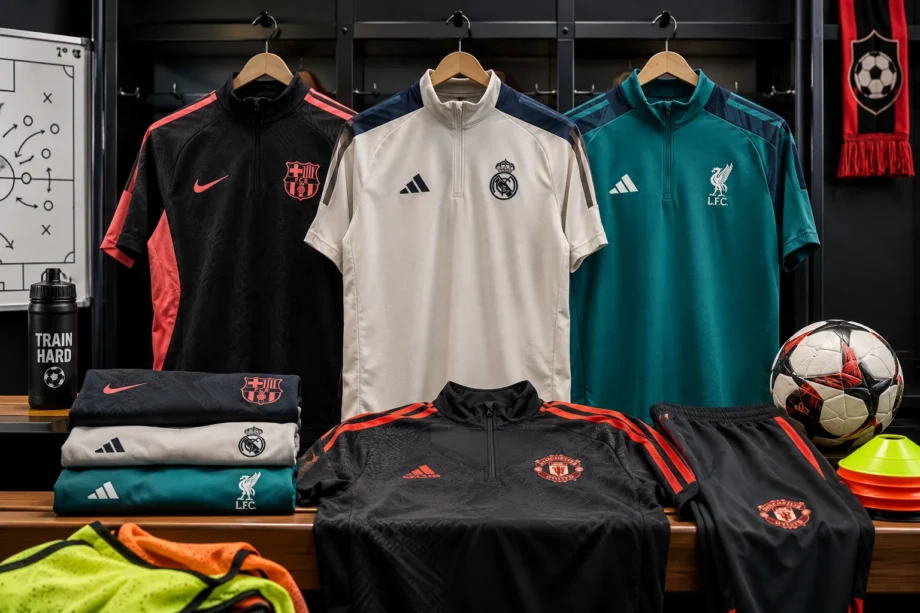 equipaciones de entrenamiento