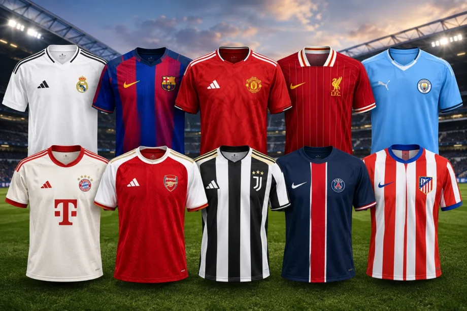 camisetas de futbol
