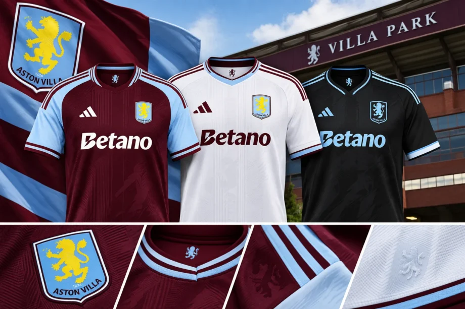 camiseta aston villa 2026
